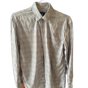 Johnnie-O Multicolored Button Down Performance Medium